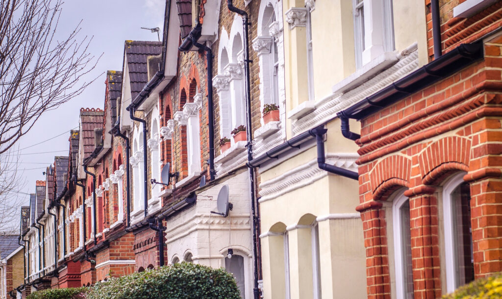 a row of houses