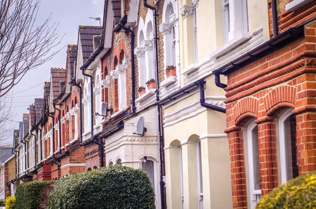 a row of houses