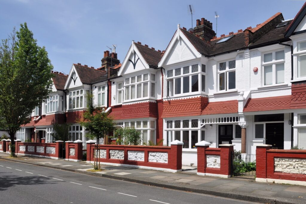 a row of houses