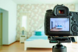 a camera on a tripod
