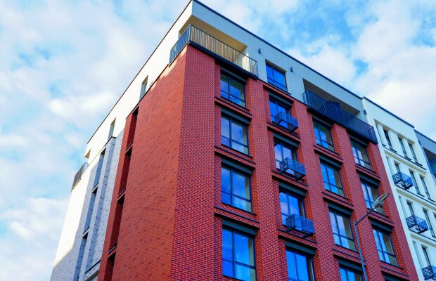 the building where the hotel is located