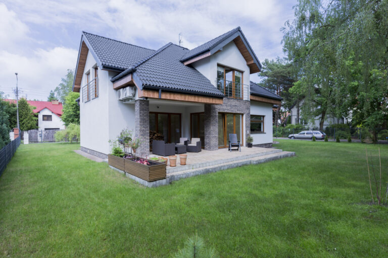 Well-presented detached house with outdoor terrace and garden ready for summer property viewings.